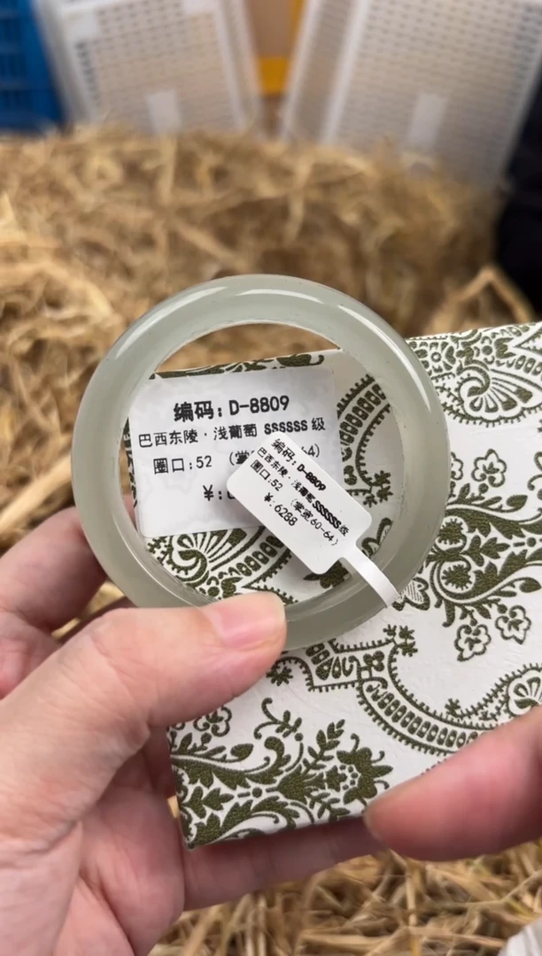 未镶嵌手镯石英质玉D-8809