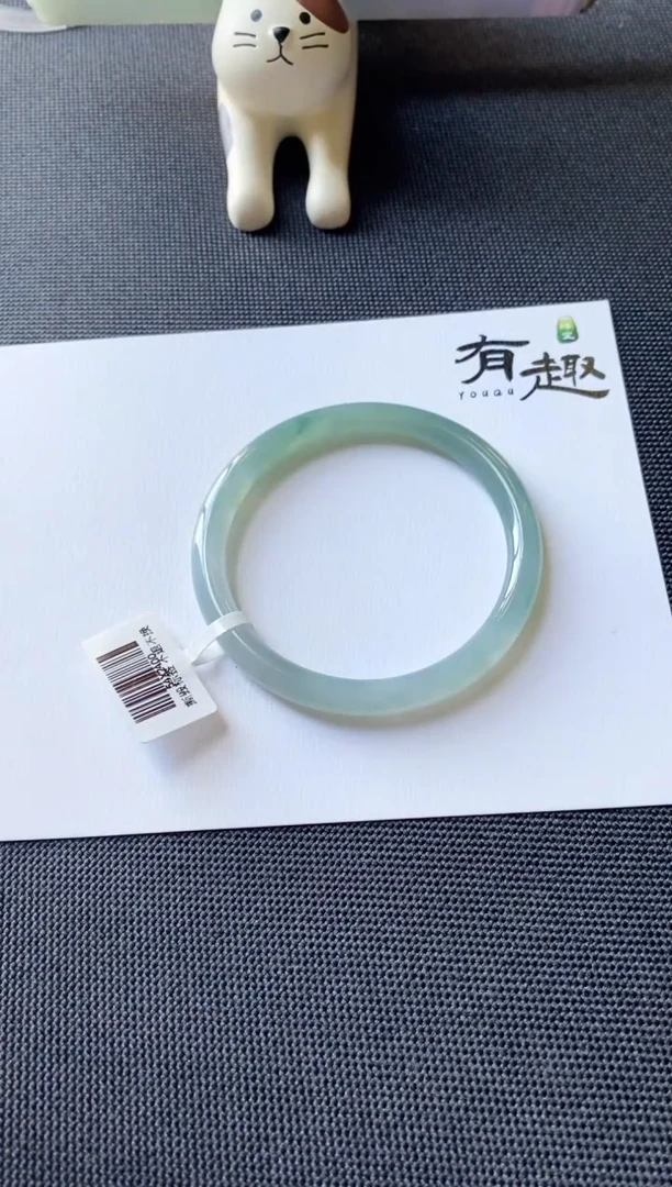 翡翠手镯未镶嵌54.2圆条