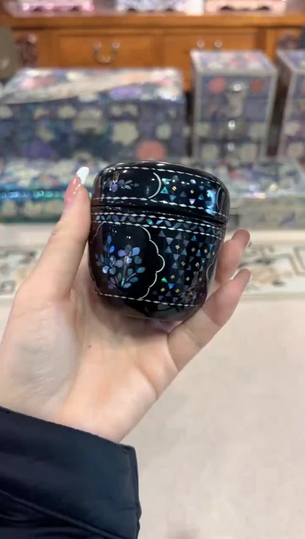 【闪购商品】微瑕老货·弘贝雅螺钿漆器文化馆