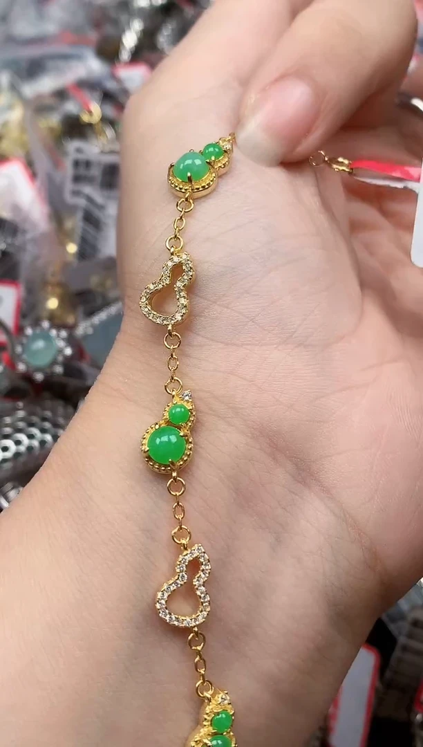 银S925镶嵌戒指翡翠天然A货缅甸翡翠