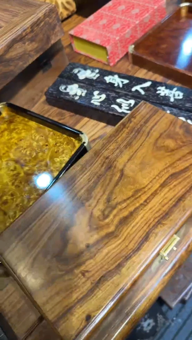 木黄侧翻邵氏盒默认发货螺穗木艺