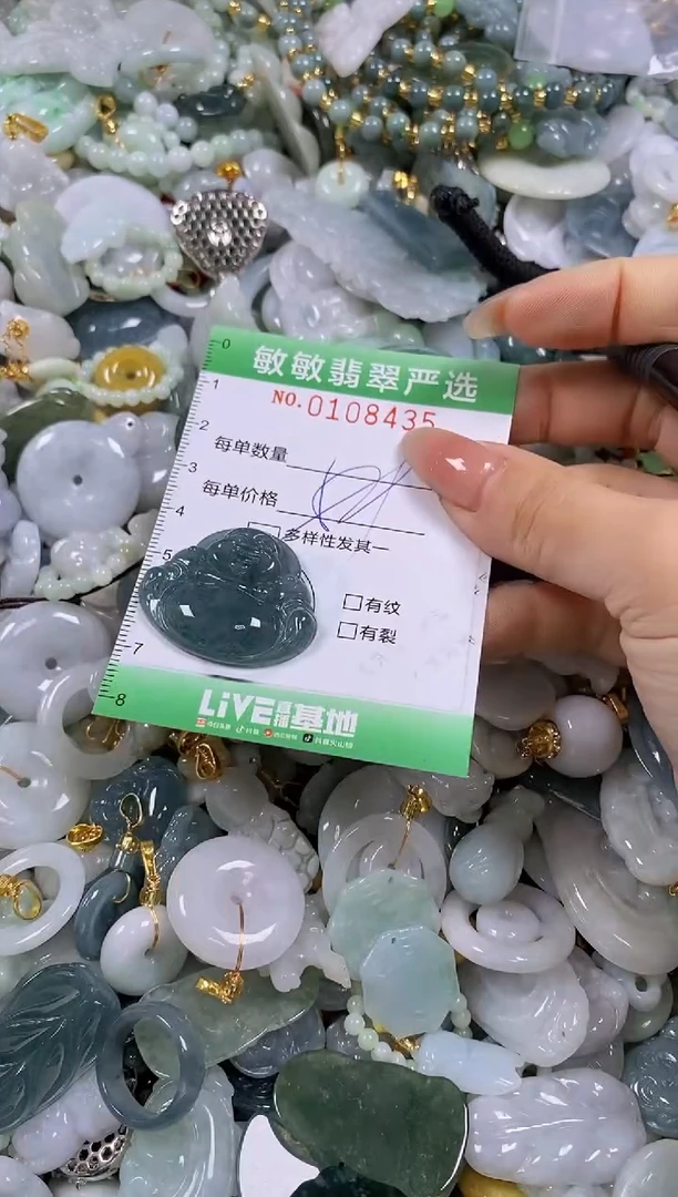 【闪购商品】翡翠颈饰未镶嵌闪购0108435