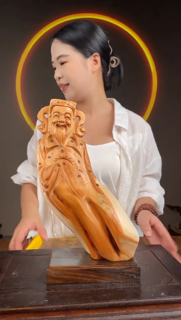 柏木（崖柏）手工摆件,先抢先得! 编号:296