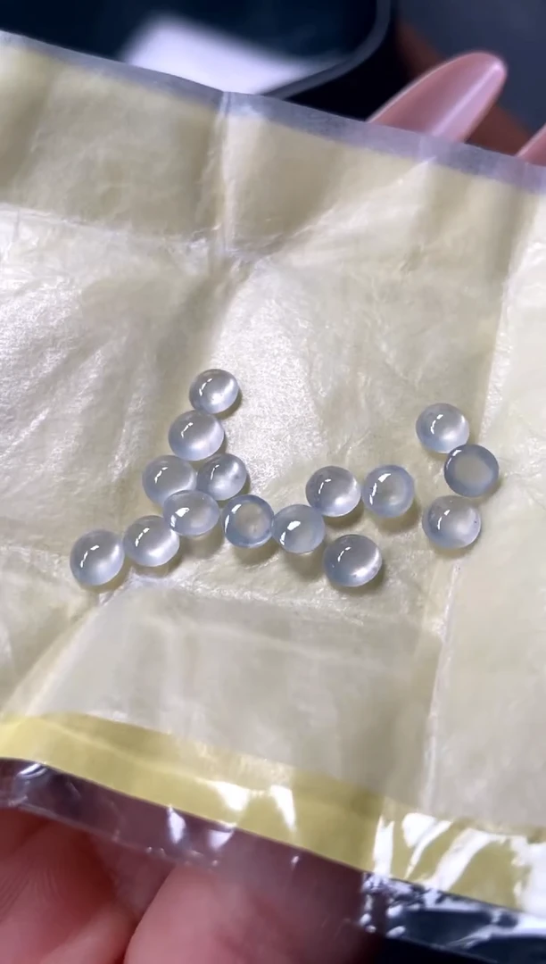 未镶嵌定制翡翠6天然缅甸A货翡翠蛋面