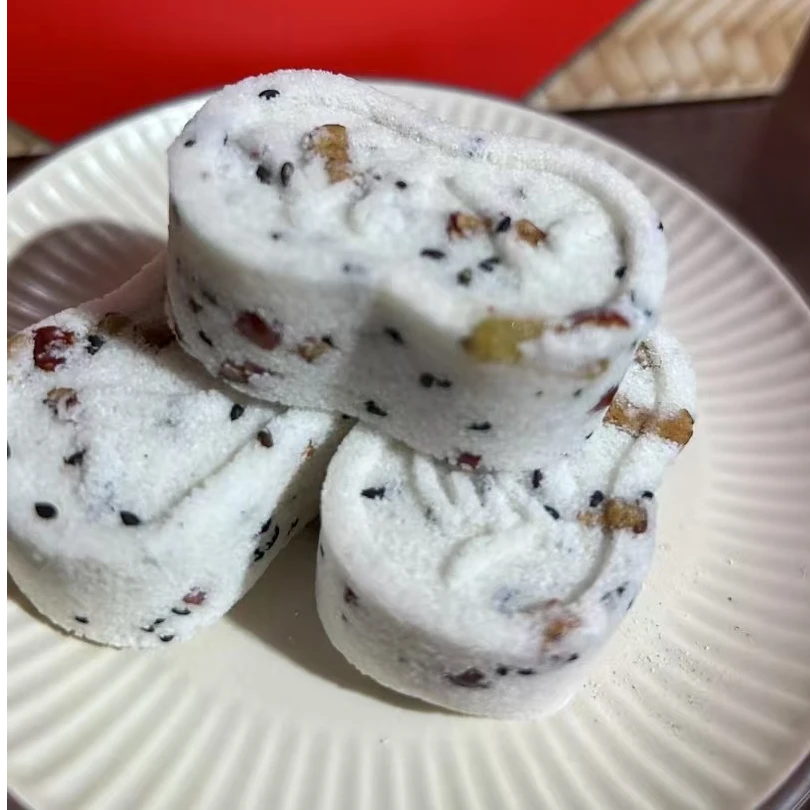 红枣山药八珍糕传统中式糕点无蔗糖茯苓薏米健康代餐零食
