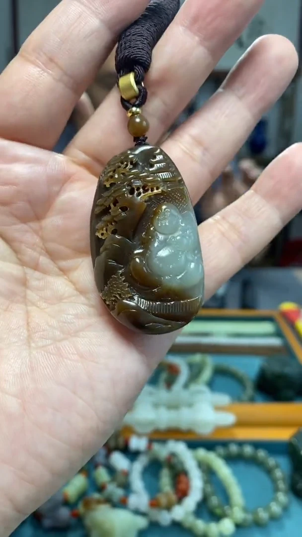 颈饰未镶嵌和田玉46