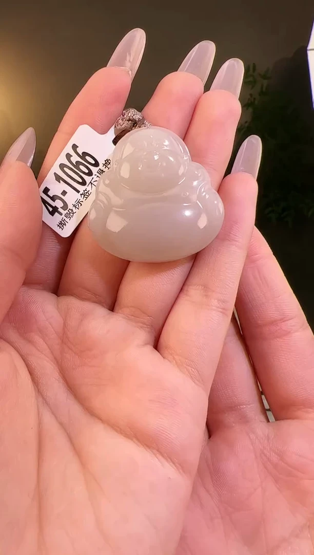 【闪购商品】和田玉颈饰未镶嵌佛公1066