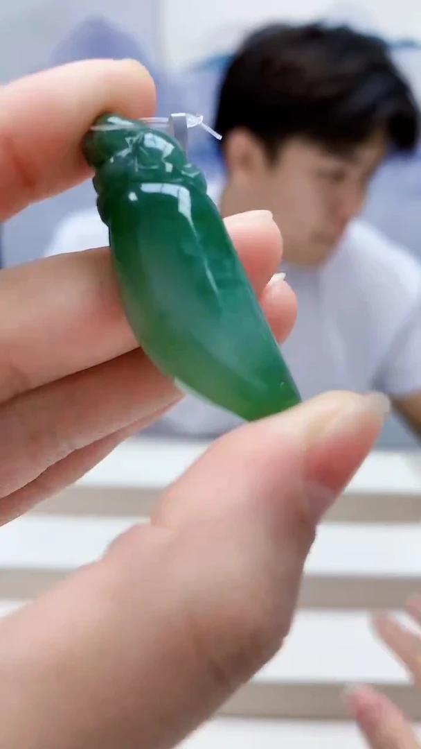 未镶嵌定制翡翠5145lr-毛货挂件15