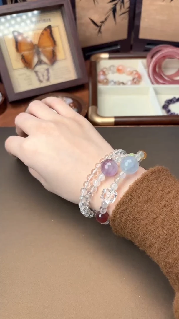 未镶嵌手串水晶1