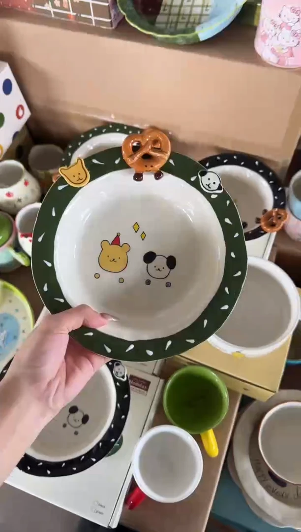 瓷【唯品瓷】手工手绘餐具