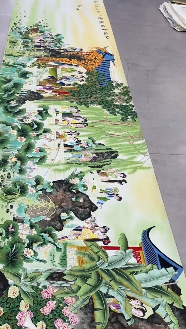 【闪购商品】国画2.25-臻品-冯高翔-4米长卷-46