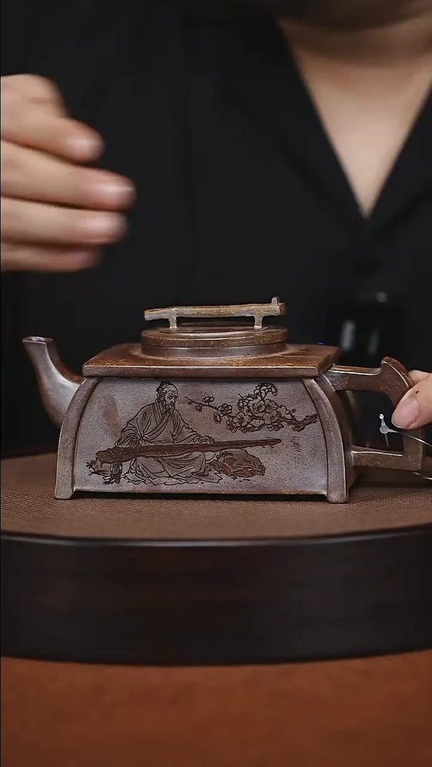 茶壶紫砂原矿紫砂壶
