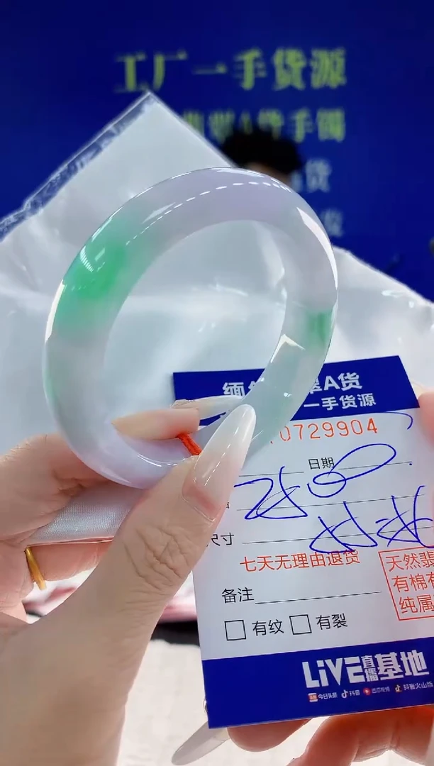 未镶嵌手镯翡翠04天然翡翠A货