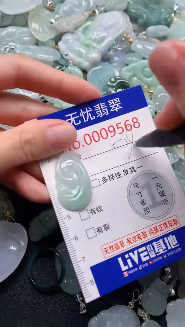 颈饰未镶嵌翡翠9568