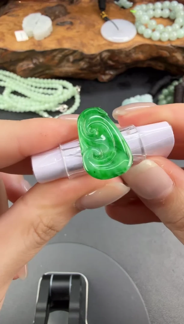 吊坠(不含链)未镶嵌翡翠翡翠饰品-143