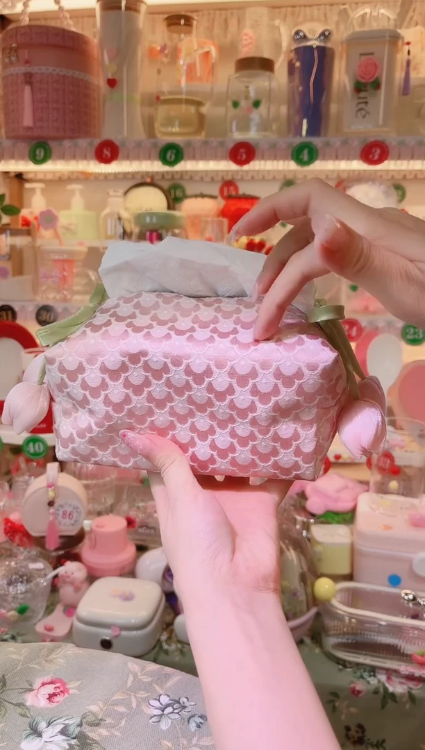 摆件品质好发货快放心拍！布艺纸巾盒