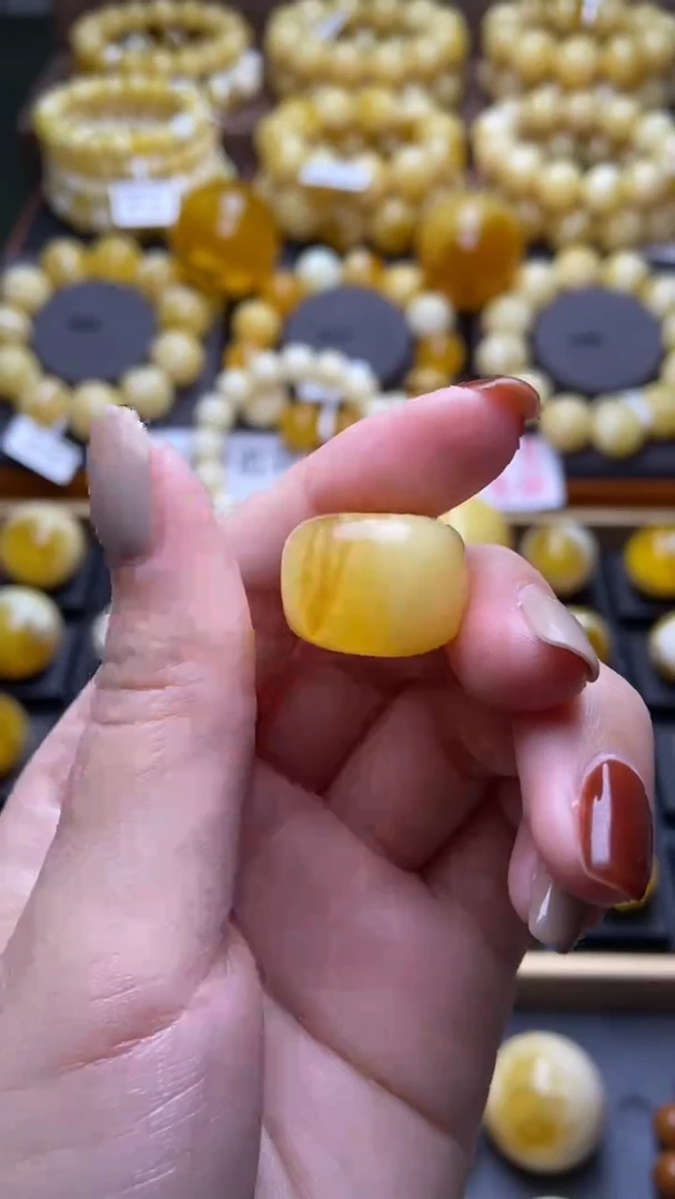 【闪购商品】琥珀裸石未镶嵌星筠珠宝优选25