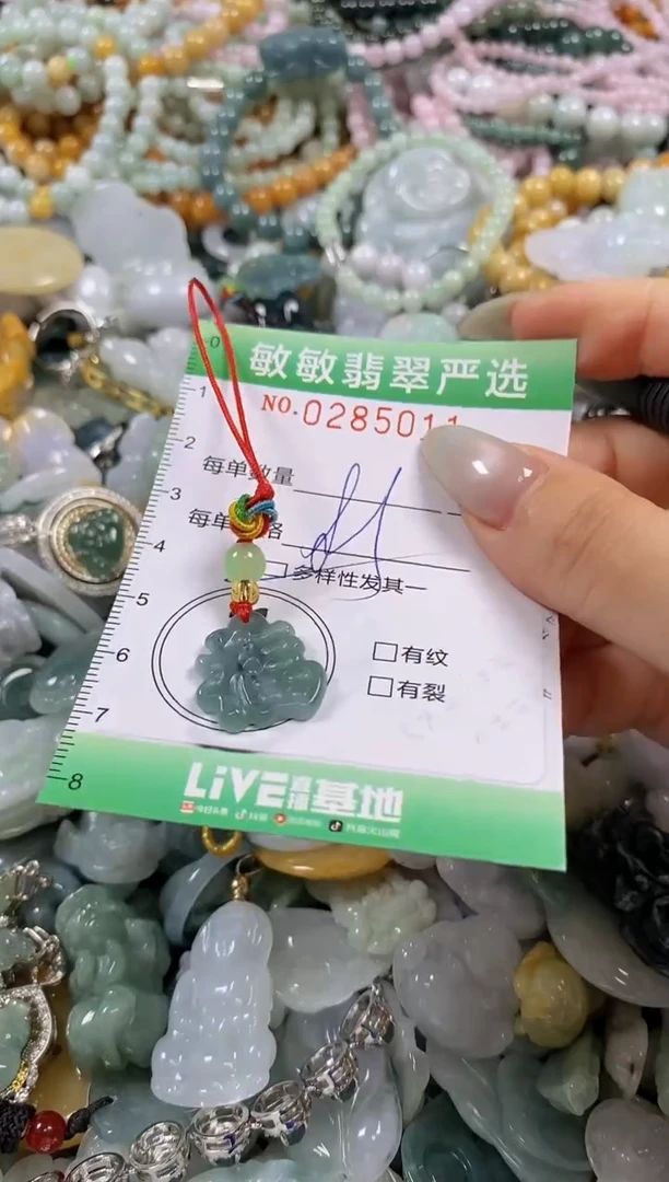 翡翠未镶嵌颈饰闪购0285011多样性发其一