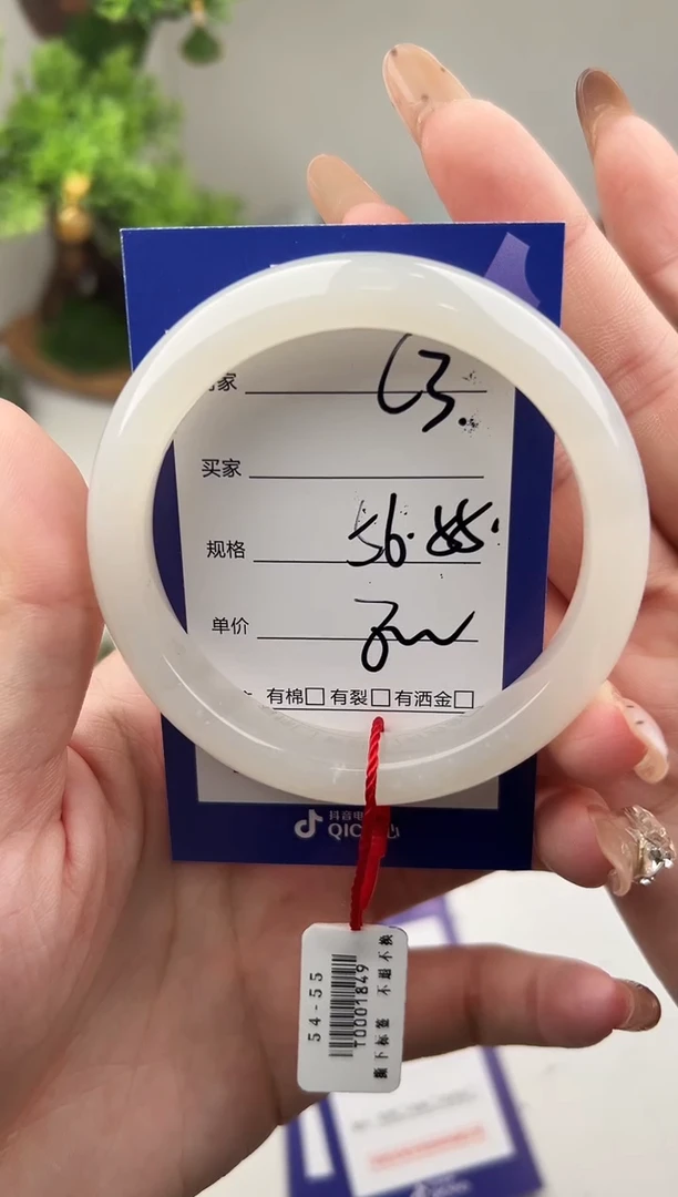 未镶嵌手镯和田玉微色差C3