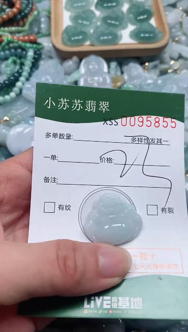 【闪购商品】翡翠颈饰未镶嵌闪购商品0095855