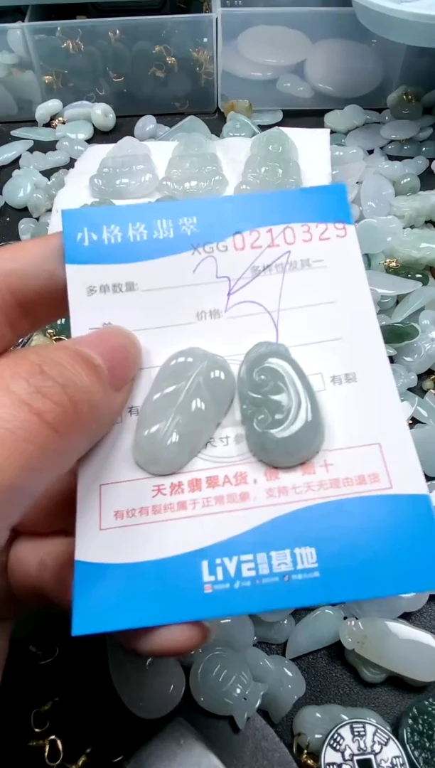 【闪购商品】翡翠颈饰未镶嵌闪购商品0210329