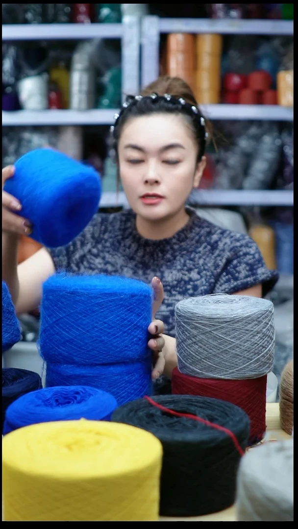 羊毛欢姐手编线D550