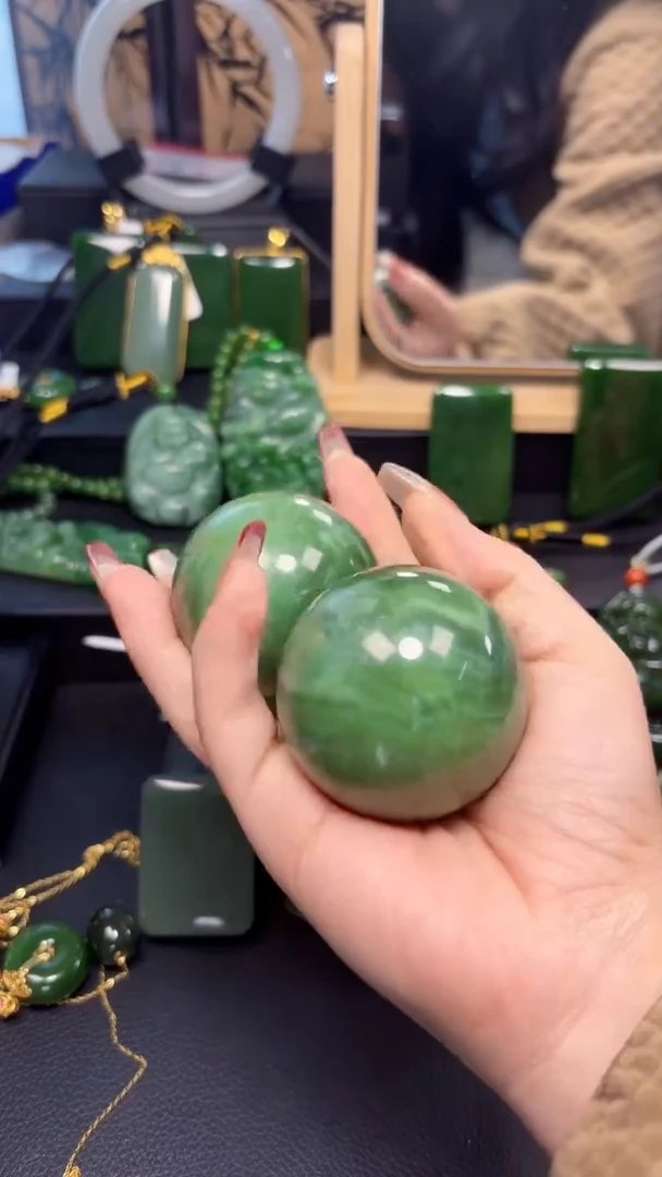 【闪购商品】和田玉（碧玉）挂件未镶嵌1