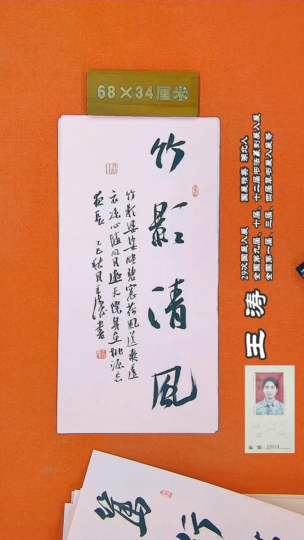 书法137R王涛书法作品
