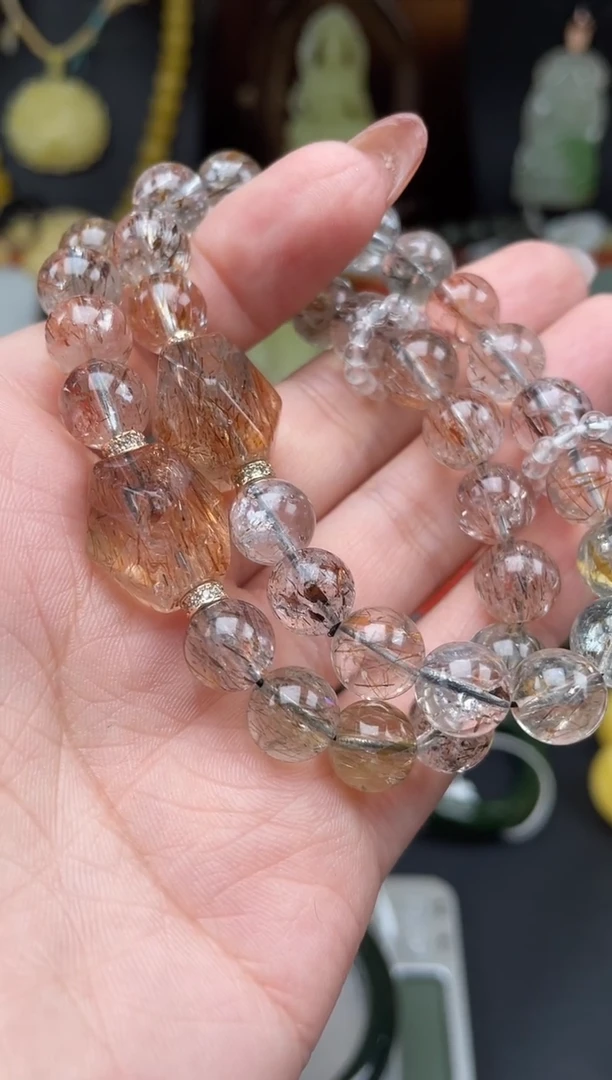 水晶手串未镶嵌手串b136多样性发其一