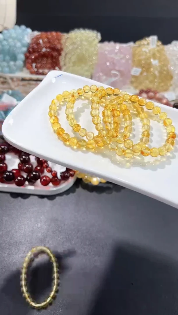 手链琥珀未镶嵌3m多样性发其一【1条】默认微瑕