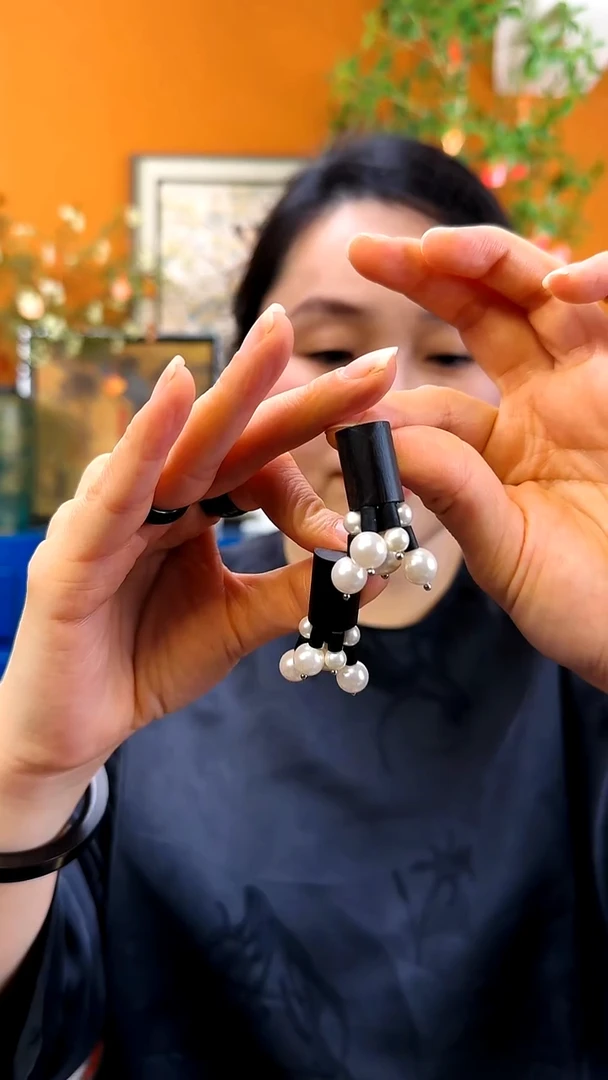 纯铜925银无耳钉