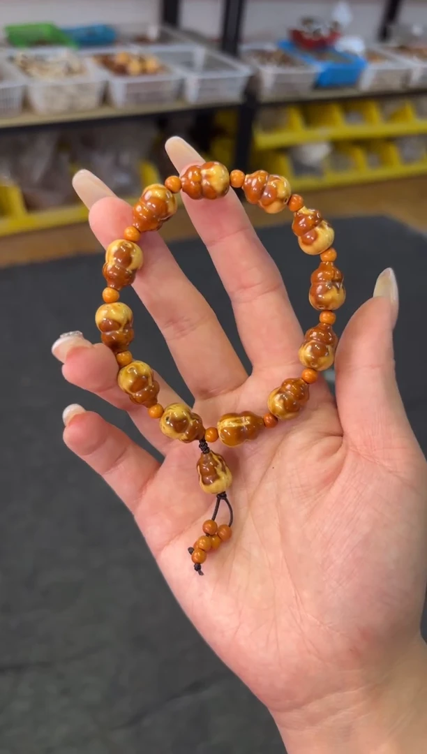 【闪购商品】菩提根/象牙果吊坠 11mm紫金鼠葫芦手持