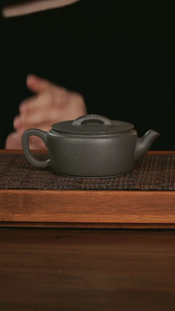 【闪购商品】紫砂茶壶 汉瓦 大水谭天青 200cc