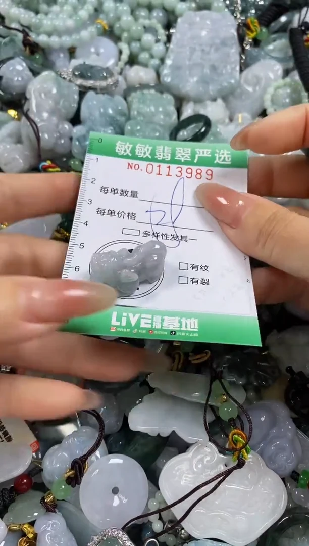 【闪购商品】翡翠颈饰未镶嵌闪购0113989