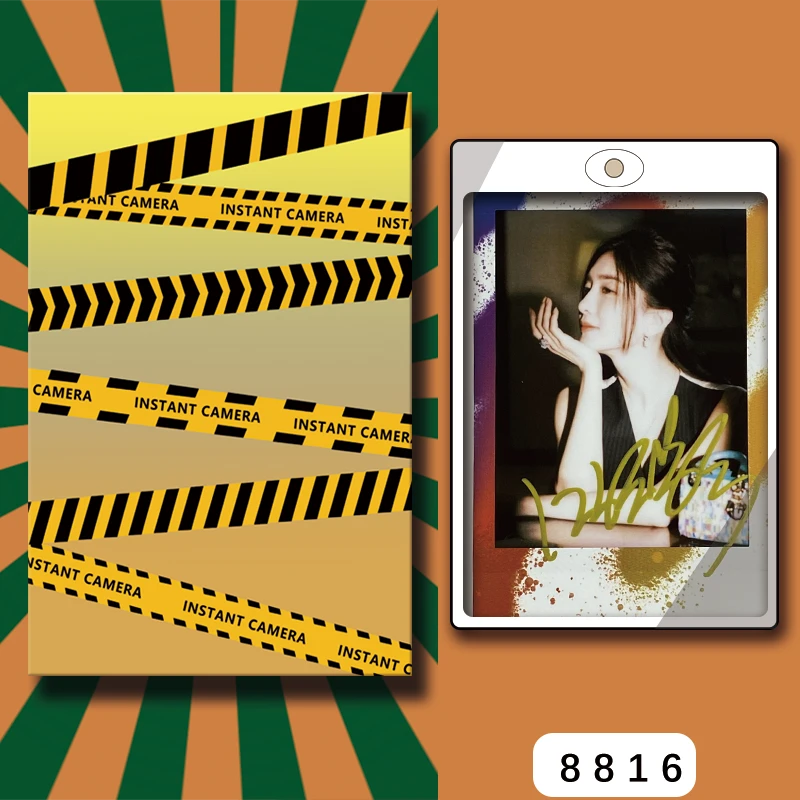 D8816【江疏影】 正品拍立得照片 涂鸦