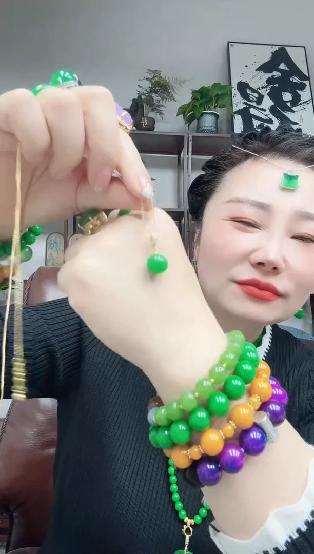 吊坠(赠链)未镶嵌翡翠有求必应吊坠