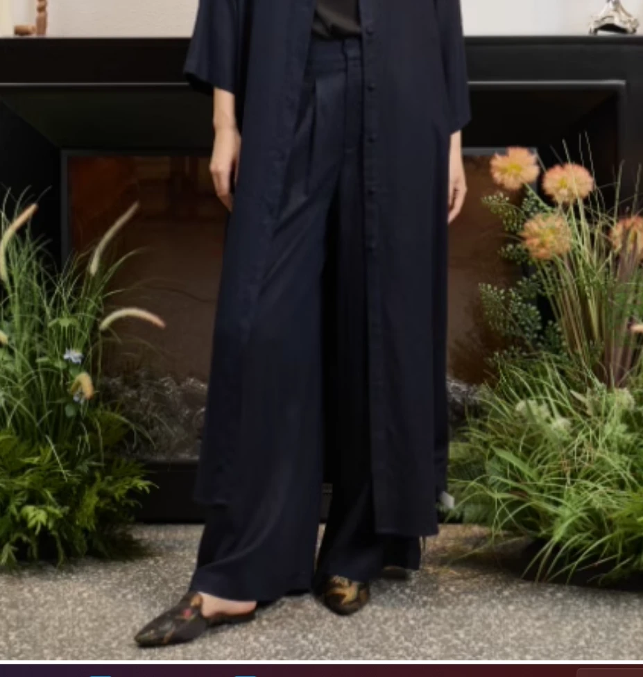 【公主高定】亚麻阔腿裤3402301