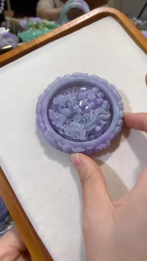 未镶嵌手镯翡翠套镯55