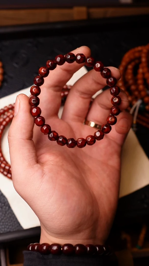 檀香紫檀（小叶紫檀）手串/手链小叶无相8.8mm