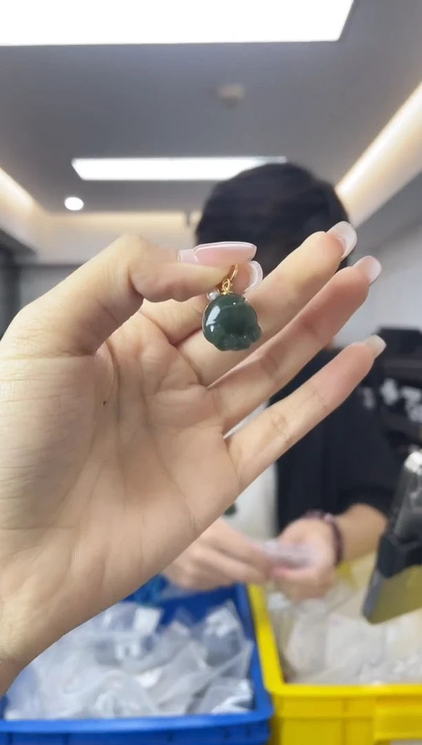 和田玉银S925镶嵌颈饰多样性一件发货