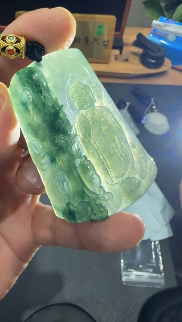 未镶嵌挂件翡翠A货翡翠多样性孤品