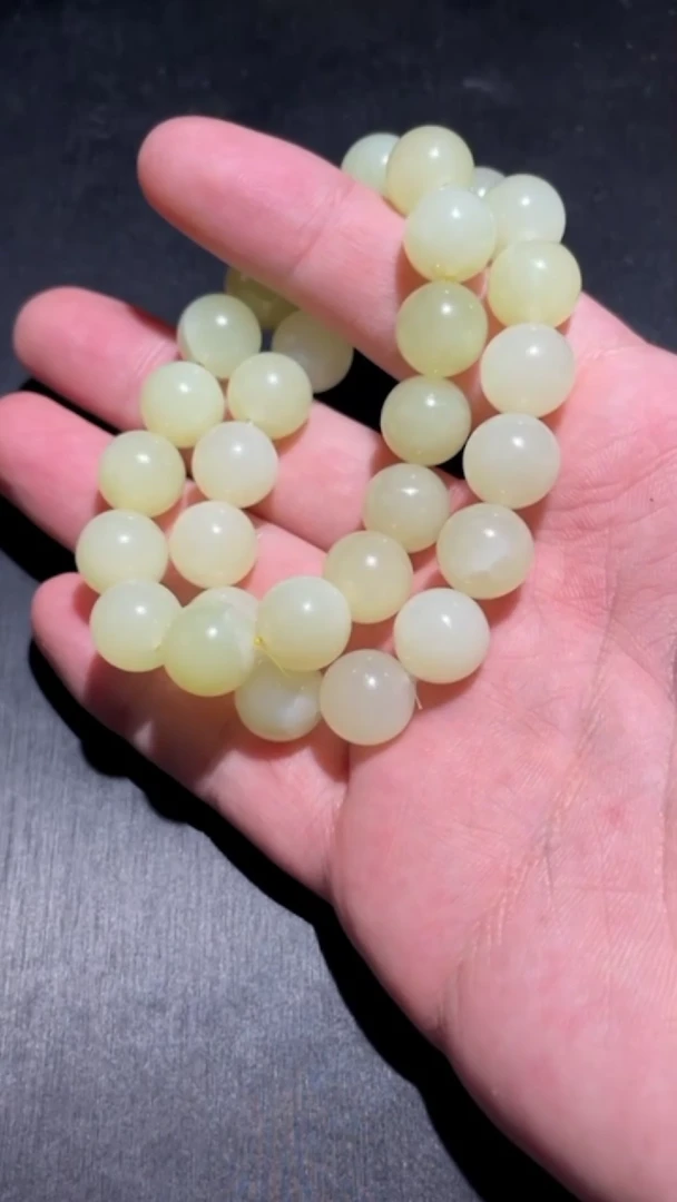 【闪购商品】和田玉单圈手串未镶嵌G29240313-08多样性发货发其一
