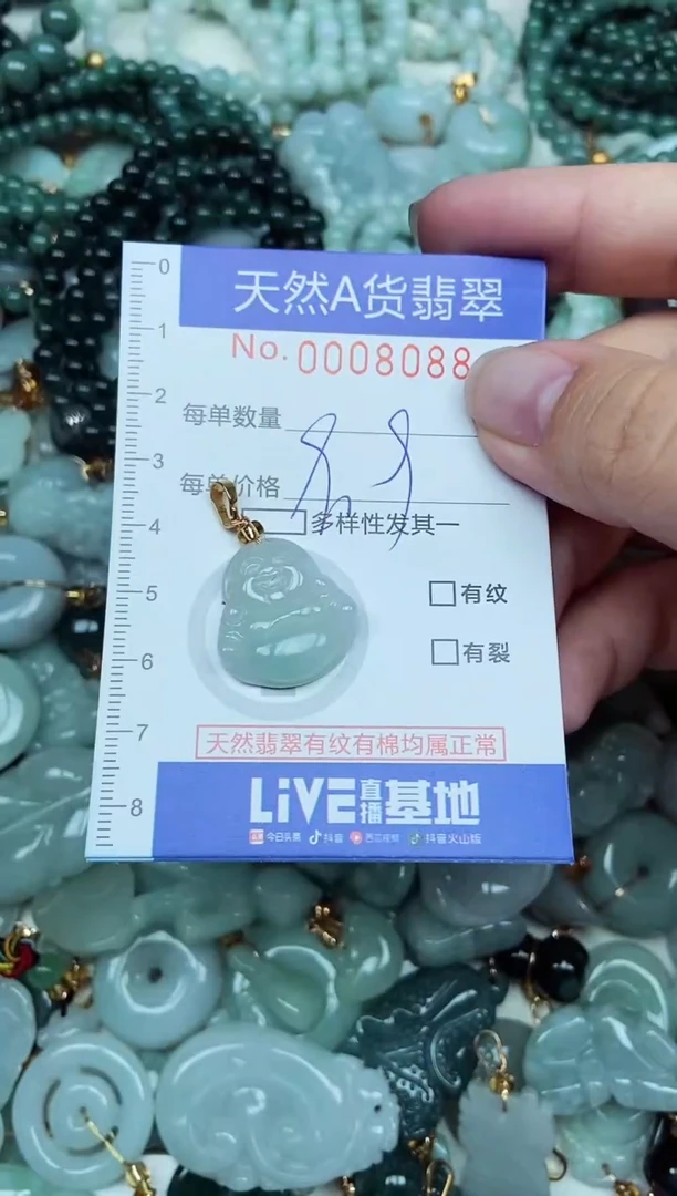 翡翠未镶嵌吊坠(不含链)翡翠c