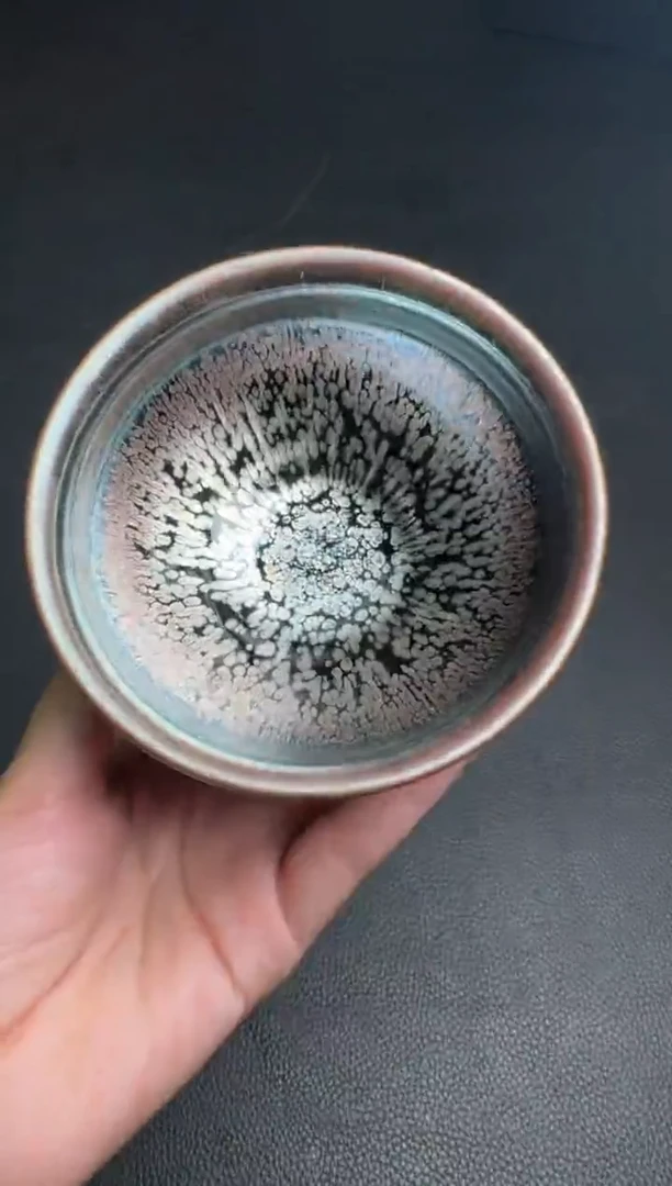 茶盏裴春元彩金全名款116