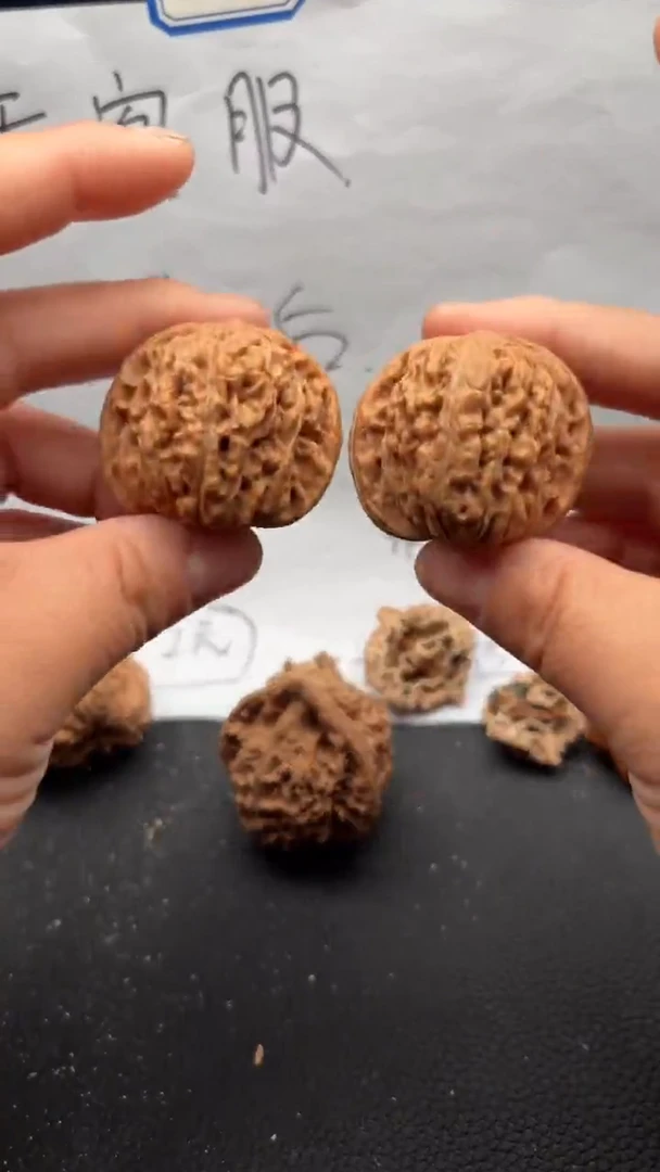 把件文玩核桃550四座楼