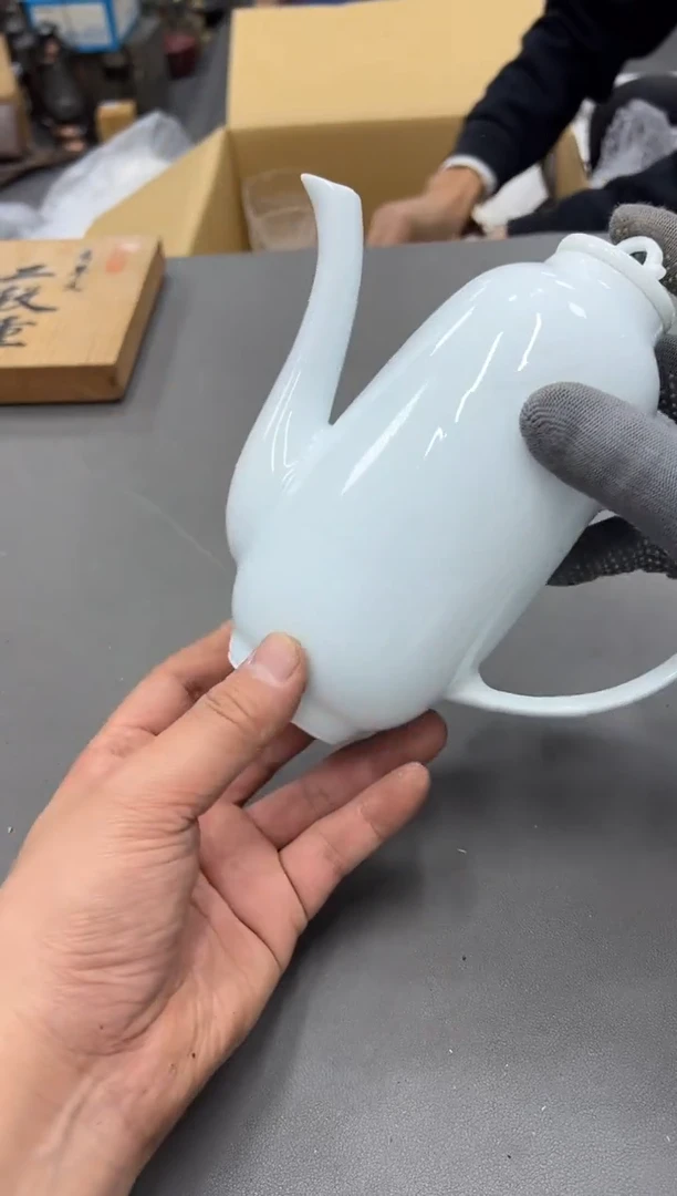 陶瓷天**茶工艺品小四孤品收藏