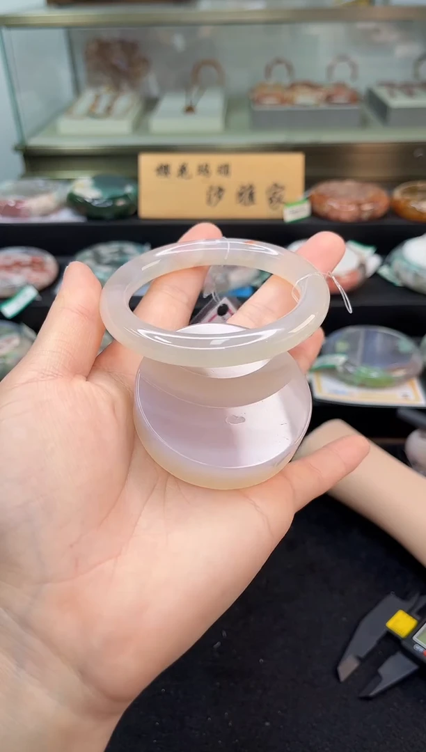 未镶嵌手镯石英质玉56圈口（赠品镯心）3222349