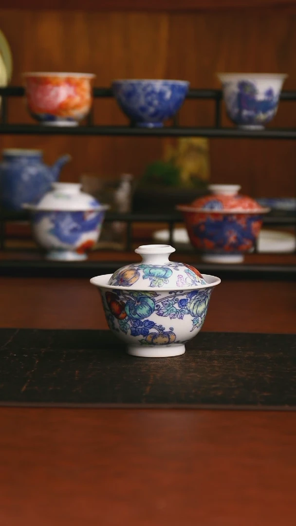 景德镇手工手绘的23