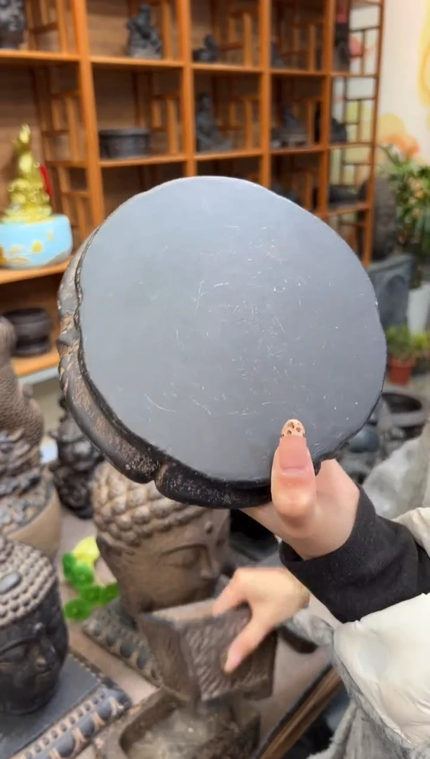 陶土【火山泥】金箍坛底座