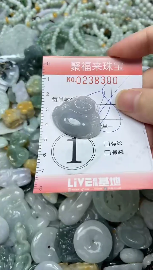 未镶嵌挂件翡翠闪购0238300